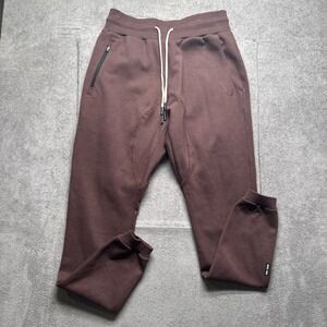ASRV Technical Joggers Brown Performance Sweatpants Athleisure Men's Medium Gym‎